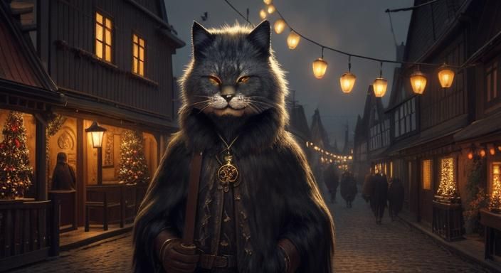 Children in Cat Masks with Lanterns, Dutch Golden Age Lighti...