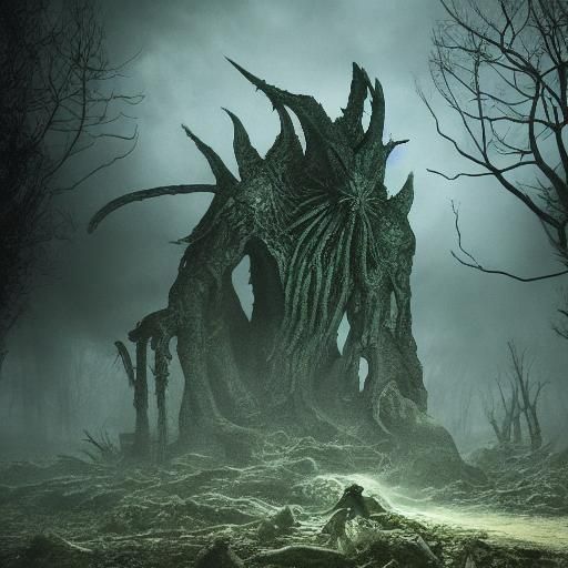Dark Fantasy Horror Masterpiece: Cthulhu Emerges
