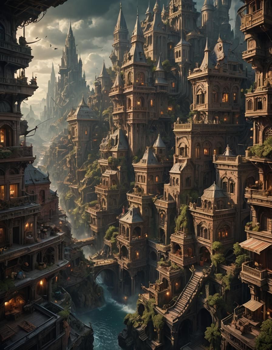 Epic Cinematic Digital Matte Painting