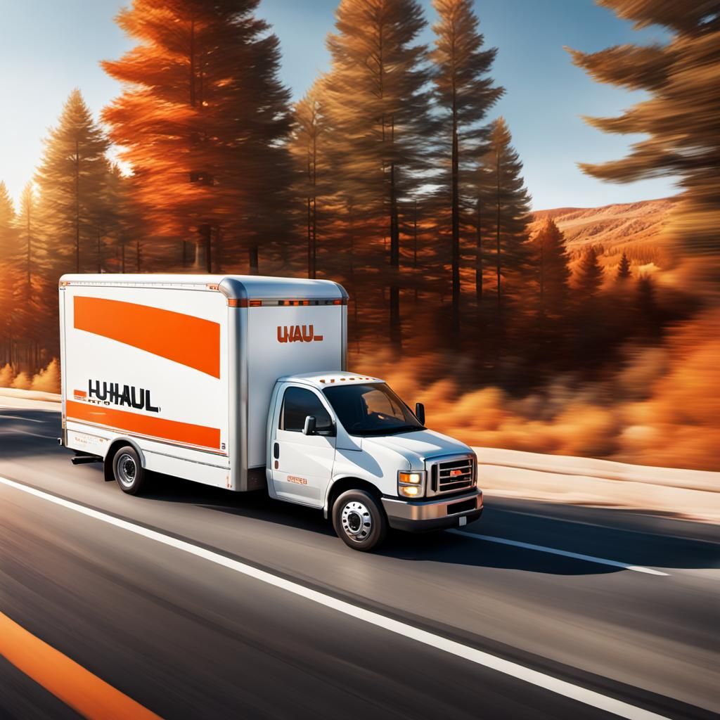 Driving My U-Haul Moving Truck