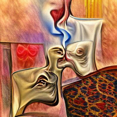 Lovers Embrace: A Moment of Intimacy