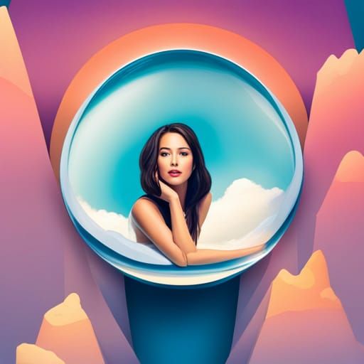 La fille bulle aux trois bras?