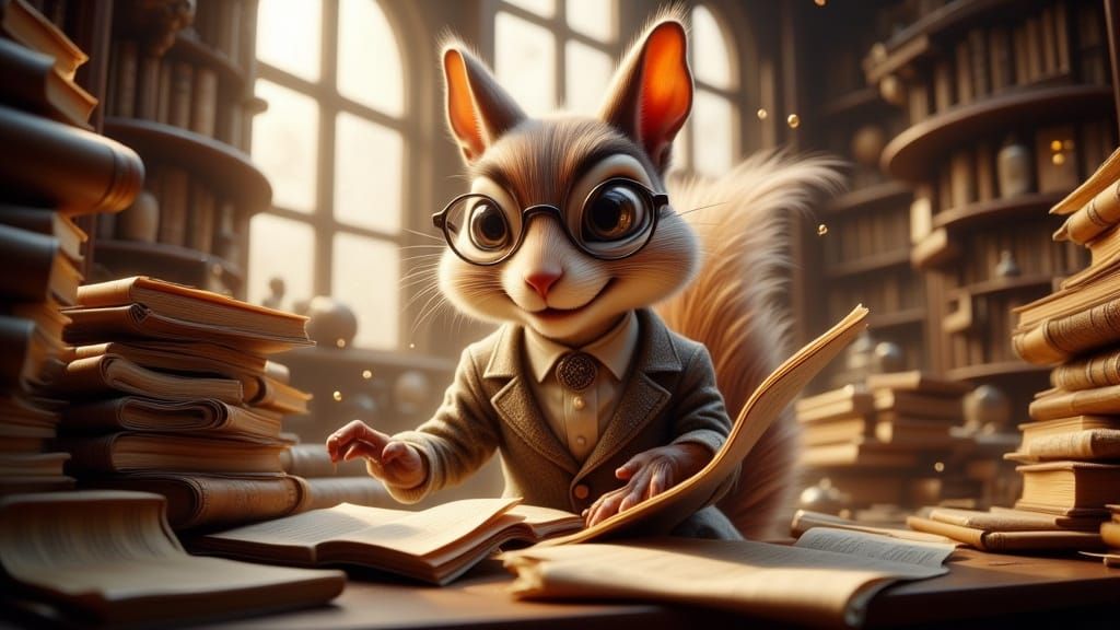 Whiskers Among the Tomes