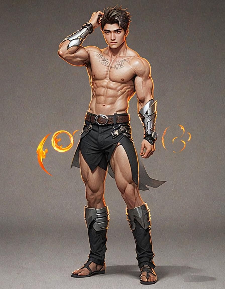 Human Transformation into Attractive Figure