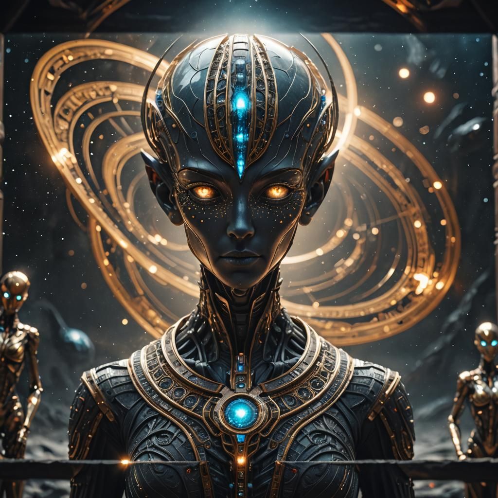 Hyperrealistic Arcturian Landscape in High Definition