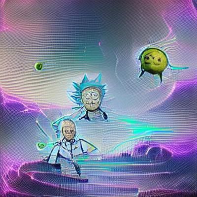 AI Art Inspired by Animated Sci-Fi Series