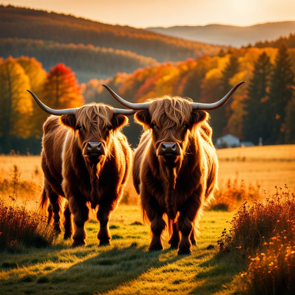Highland Cattle in Vermont