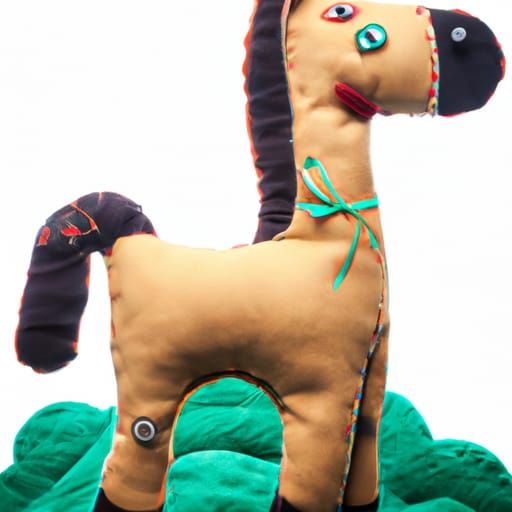 Felt Horse Sculpture: Extreme Felt Craft