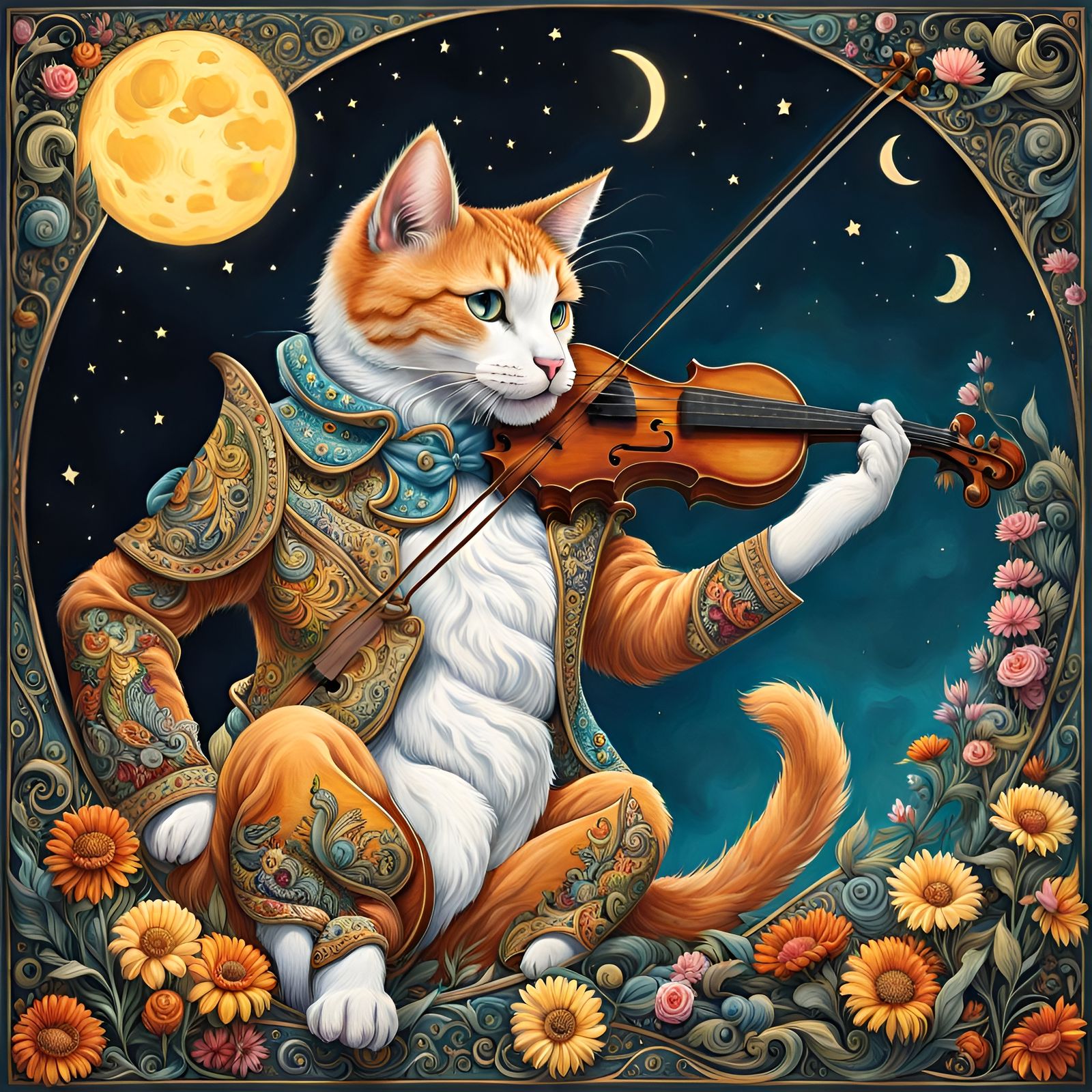 Cat and Fiddle: Cow Jumps Over Moon