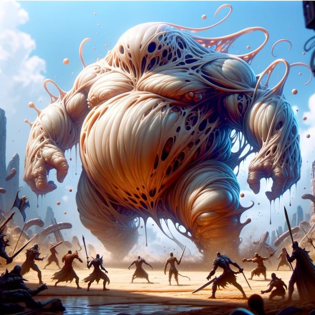 Fantasy Creature Battles Epic Rubber Beast