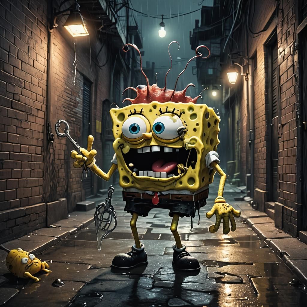 SpongeBob ScissorHands