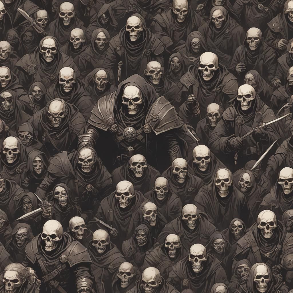 Eerie Grimdark Landscape