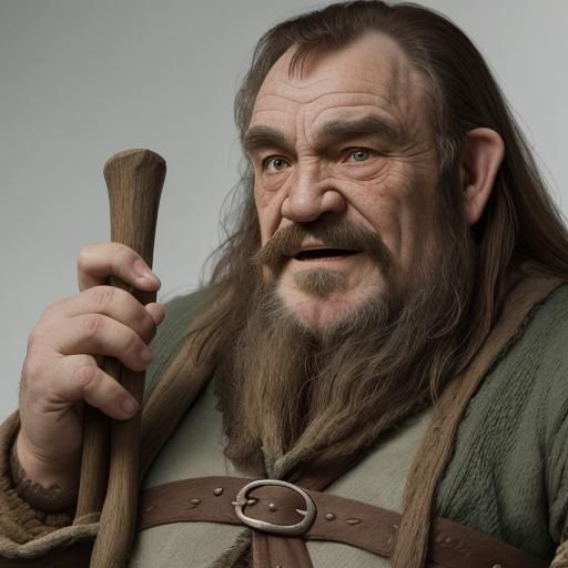Gimli the Dwarf from Lord of the Rings