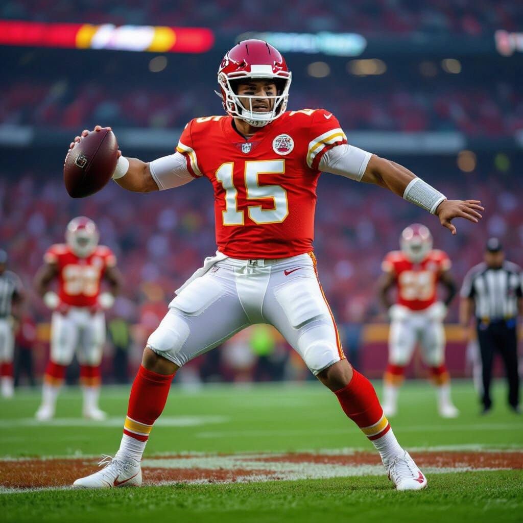 Patrick Mahomes Hits the Griddy in Dynamic Style