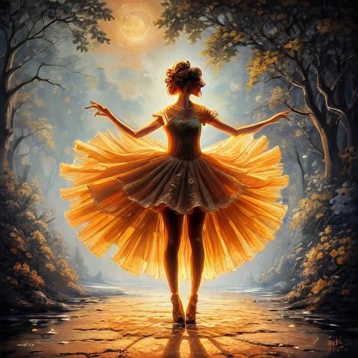 Sensual Close-Up Illustration of a Woman's Face