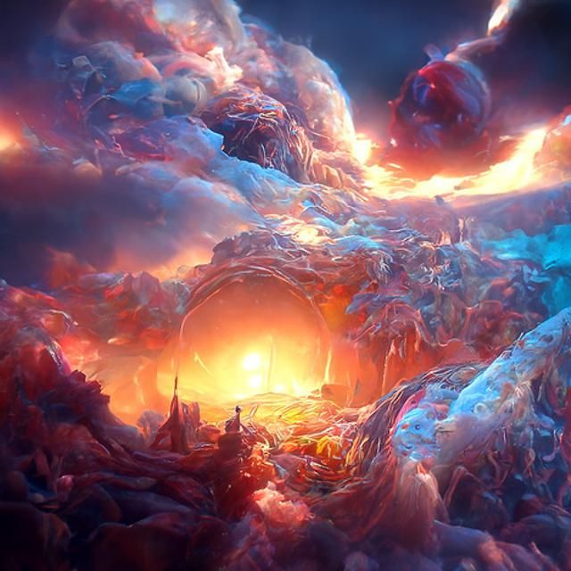 Fallen Star: Breathtaking Surreal Landscape