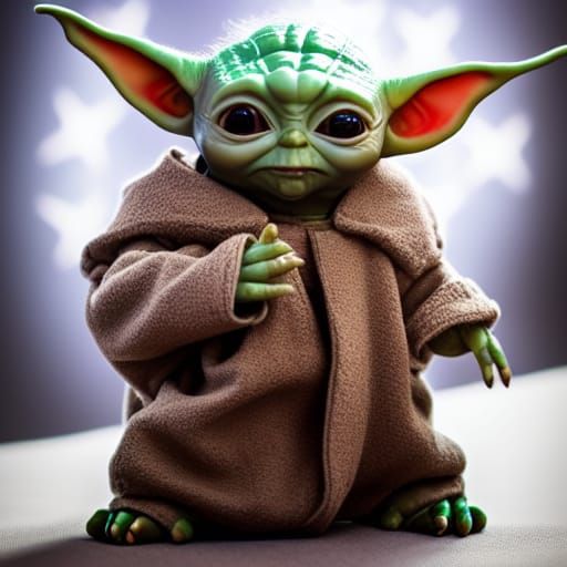 Baby Yoda Grogu from The Mandalorian