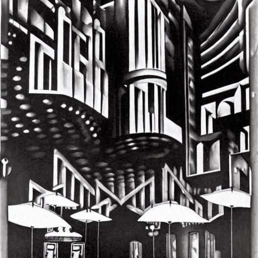 "Funky Black Jazz Ensemble playing at the Cotton Club in Harlem, Circa 1920. art deco detailed matte painting dynamic li...