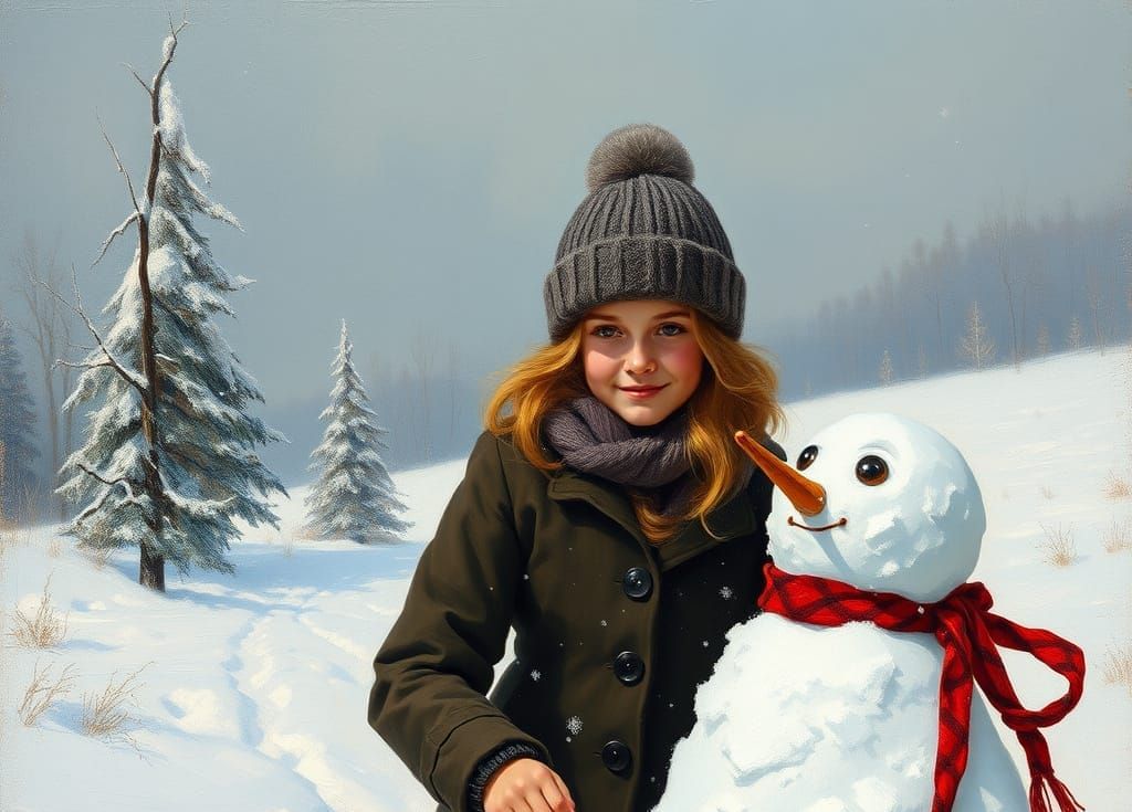 Siberian Mining Landscape with Hope and Freedom