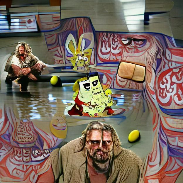 The Big Lebowski Meets Spongebob