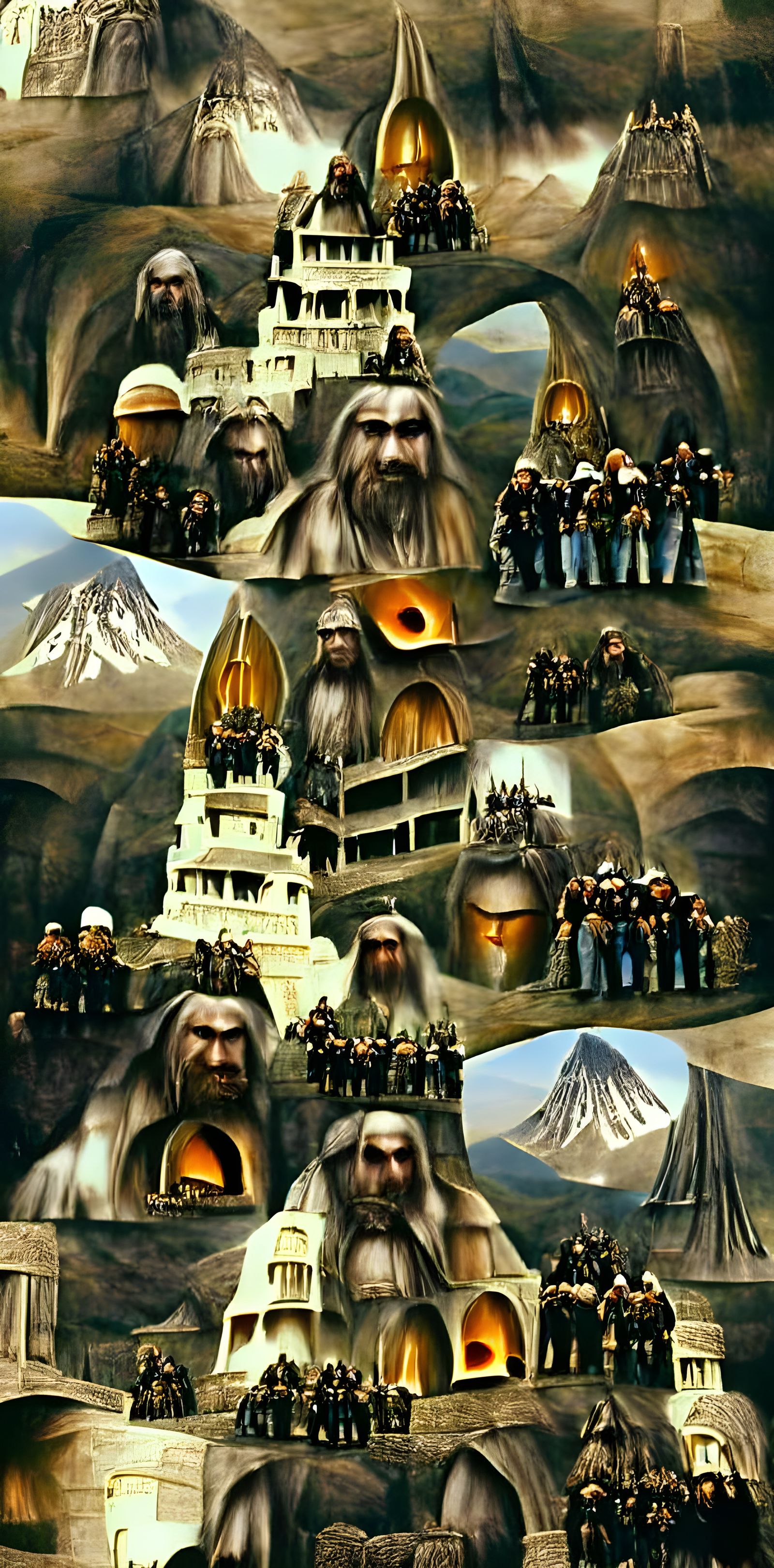 Majestic Khazad-dûm: Dwarven Mansion in Middle-earth