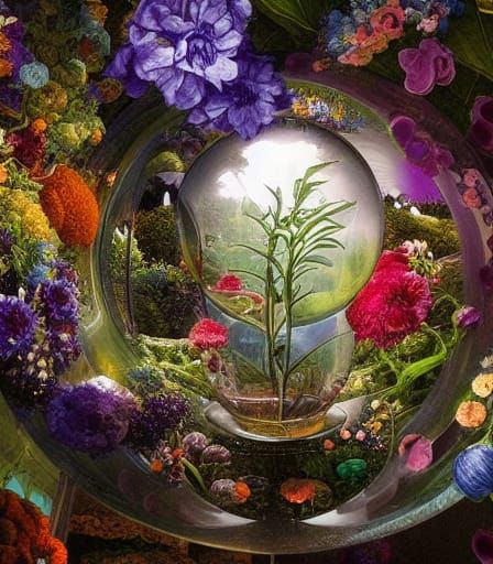 the garden witch crystal ball