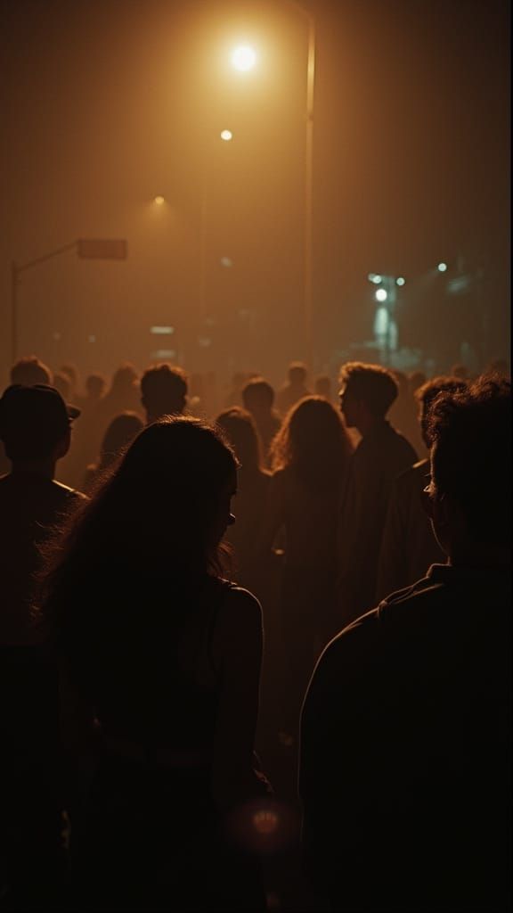 Social Association Gathering: Cinematic 35mm Film Portrait