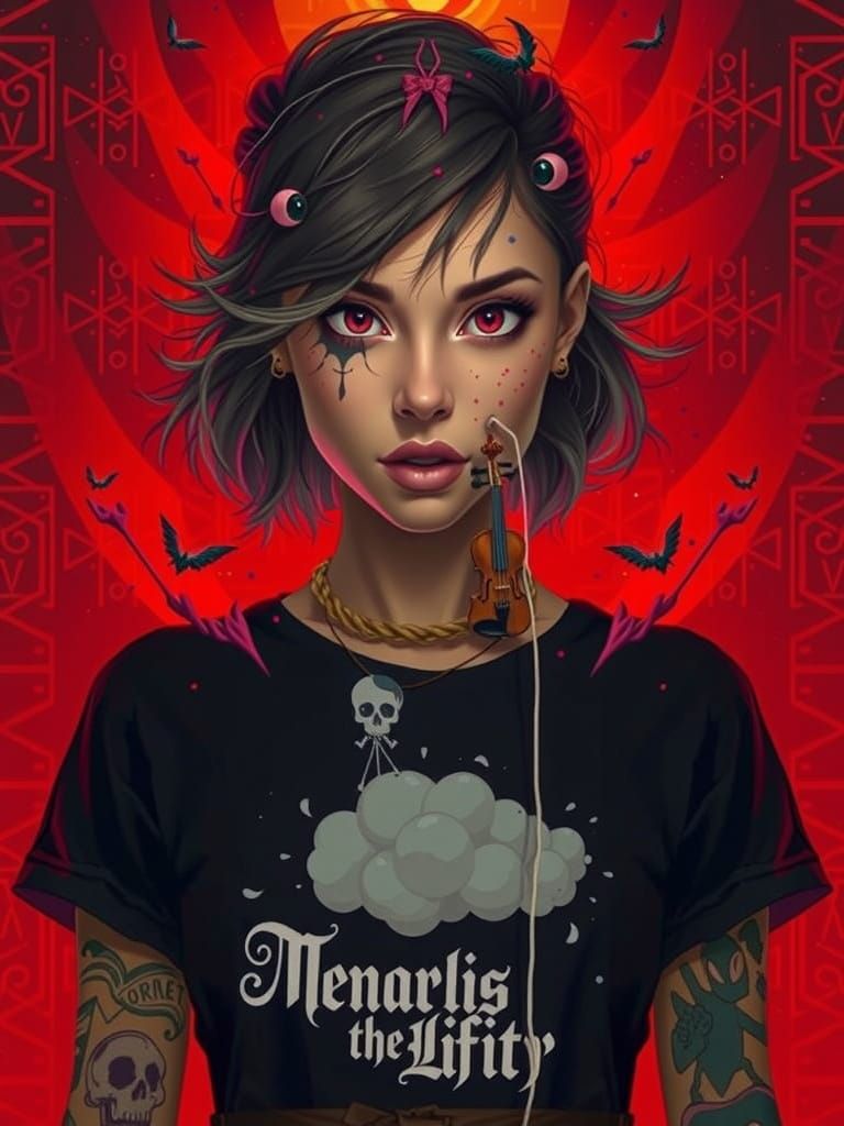 Tiny Violinist Plays for Audience