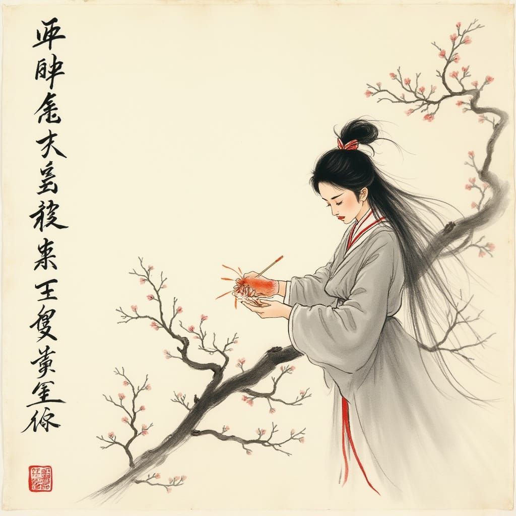 Ancient Wisdom in Soft Brushstrokes