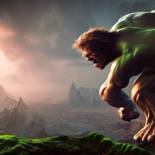 Klaus Kinski as Hulk, Epic Jump