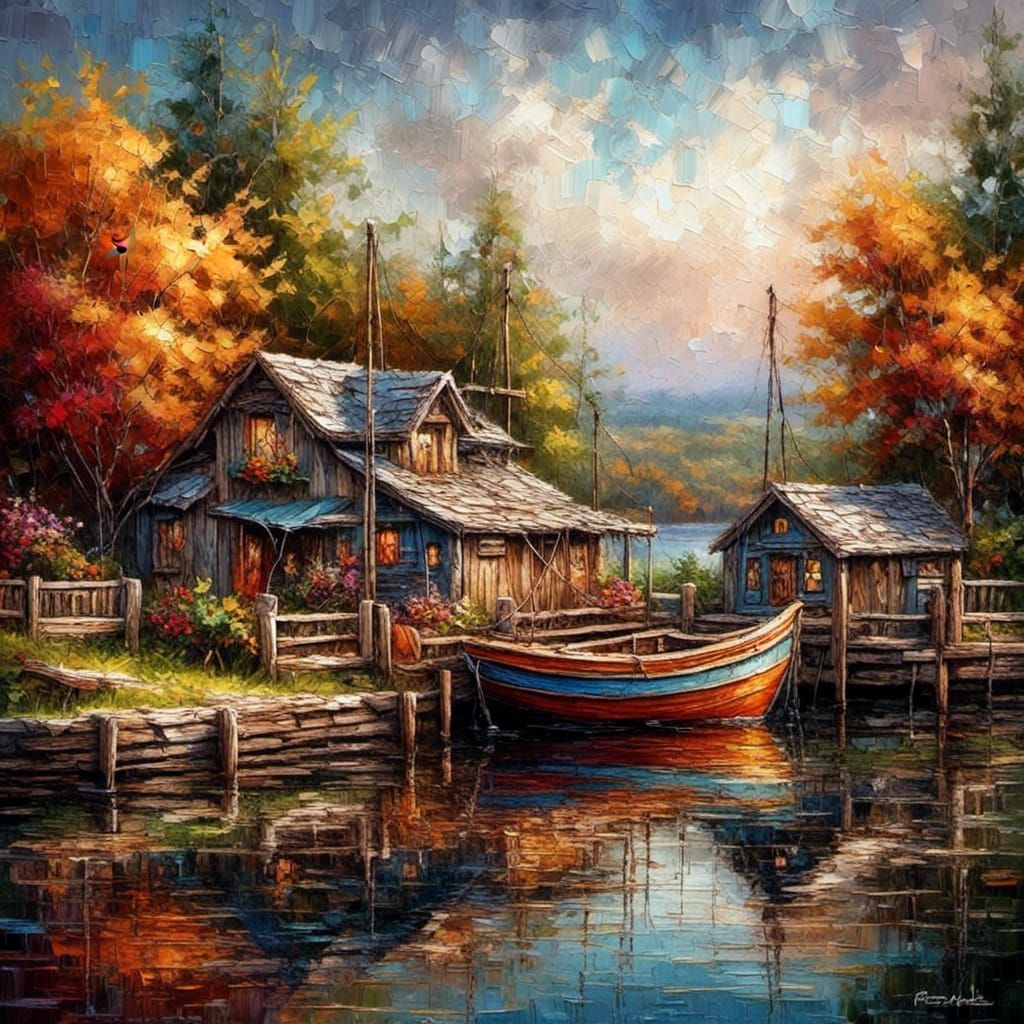 Boho Fisherman at New England Wharf