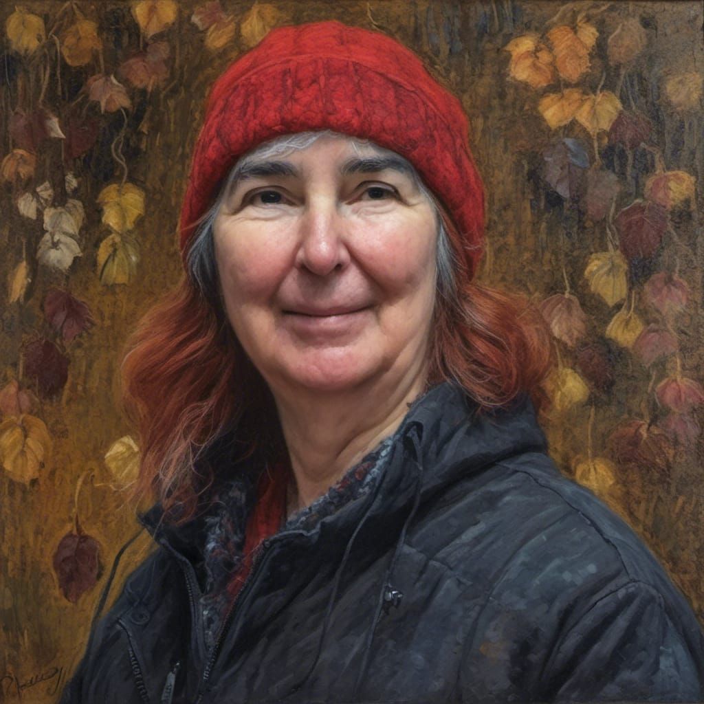 Woman with Key: Titian Style Oil Painting