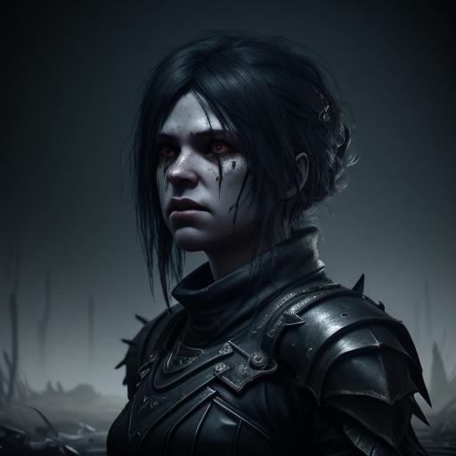 Dark Fantasy Female Character: Game Design