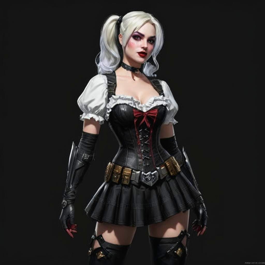Harley Quinn in Batman: Arkham Knight Style