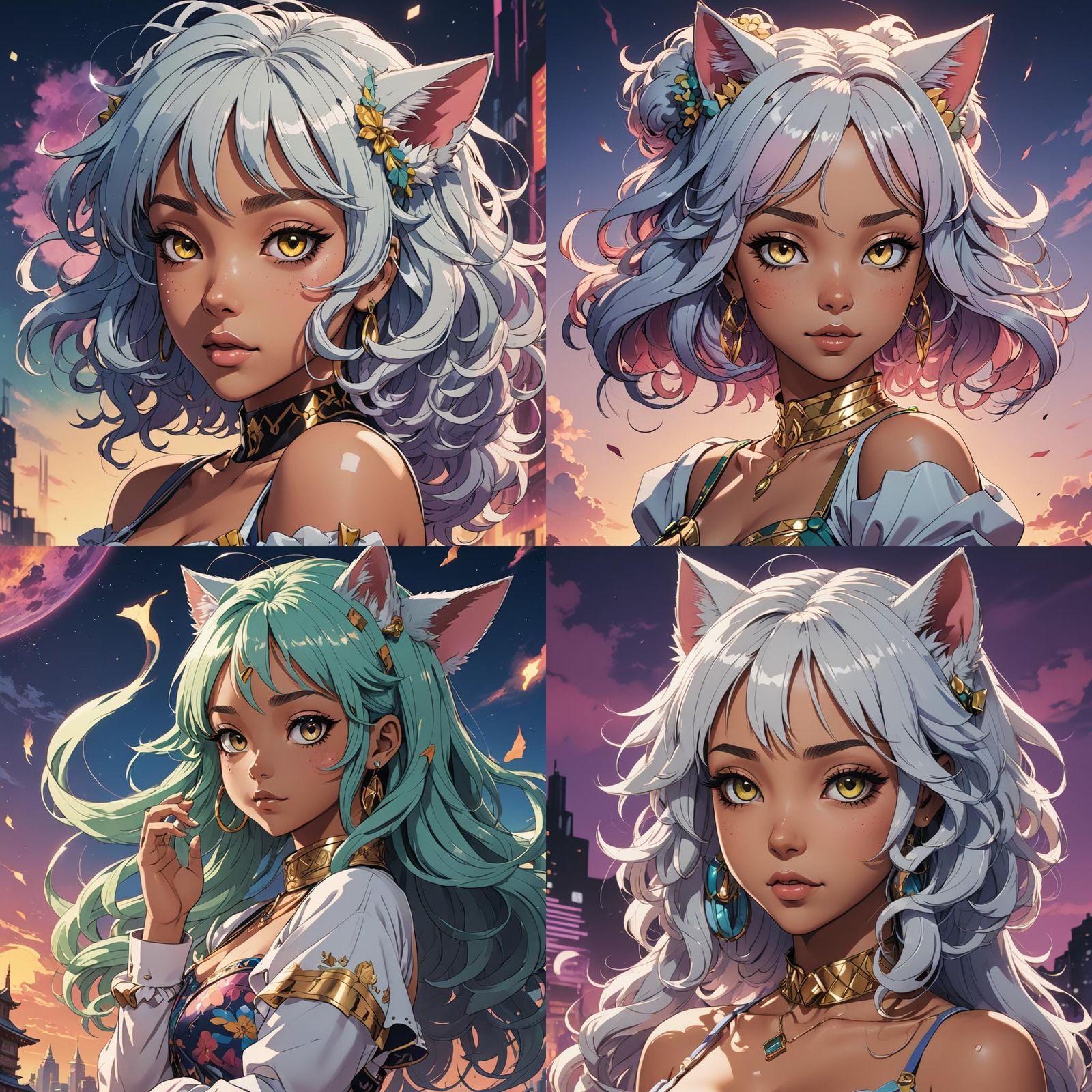 Doja Cat Manga Scan in Anime Style