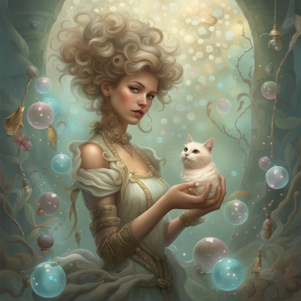 Cat in a Jar: Fantasy Concept Art