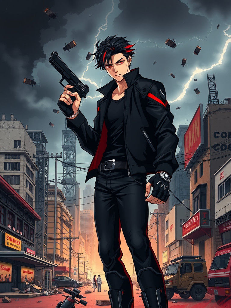 shadow the hedgehog as a human