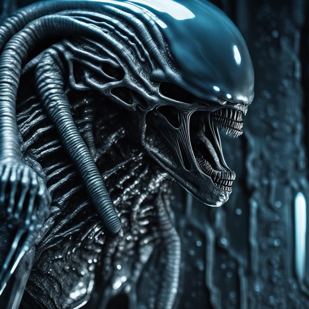 Xenomorph Yautja hybrid.