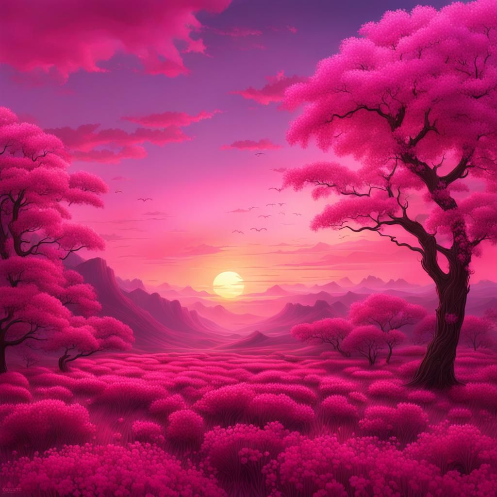 Sunrise pink