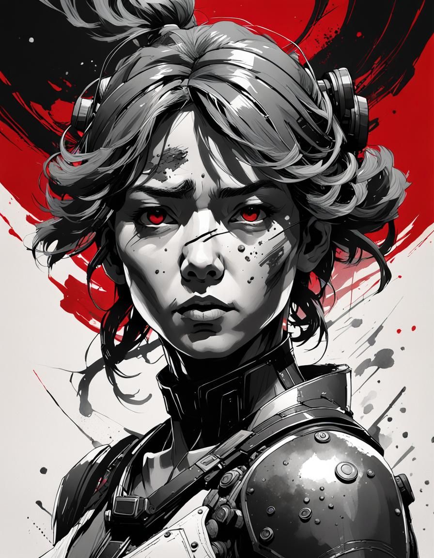 Portrait, close up shot