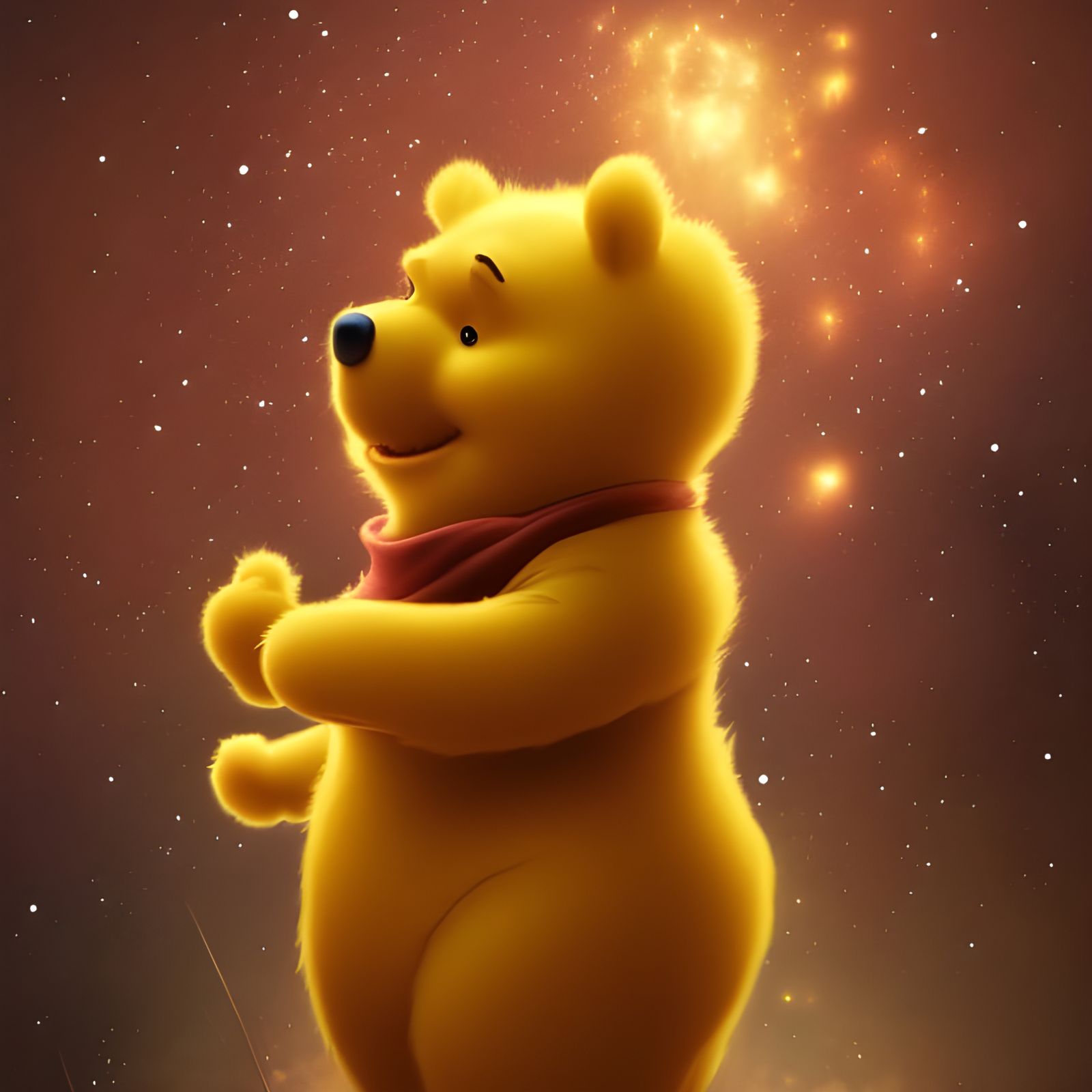 Pooh bear tries an Eeyore tail❤️