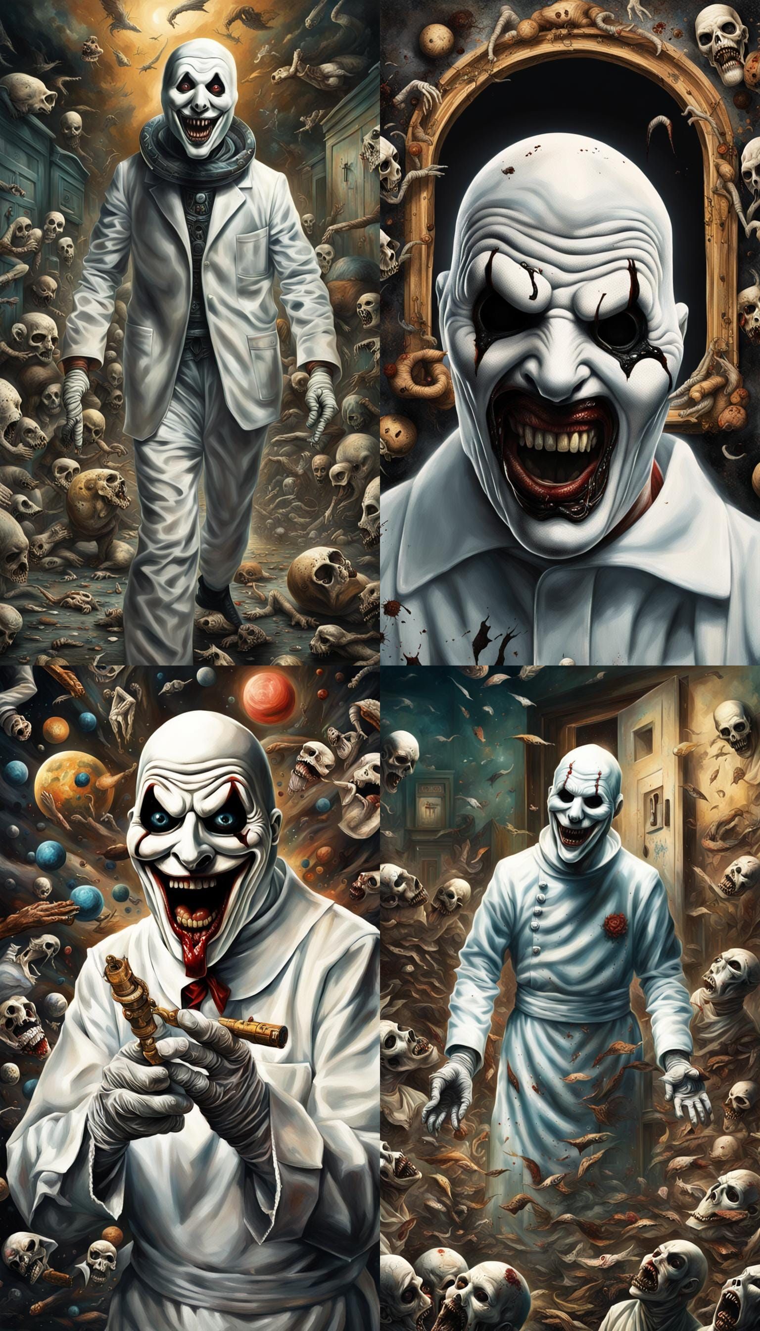 Grotesque Surrealism: A Shocking Vision in Extreme Detail