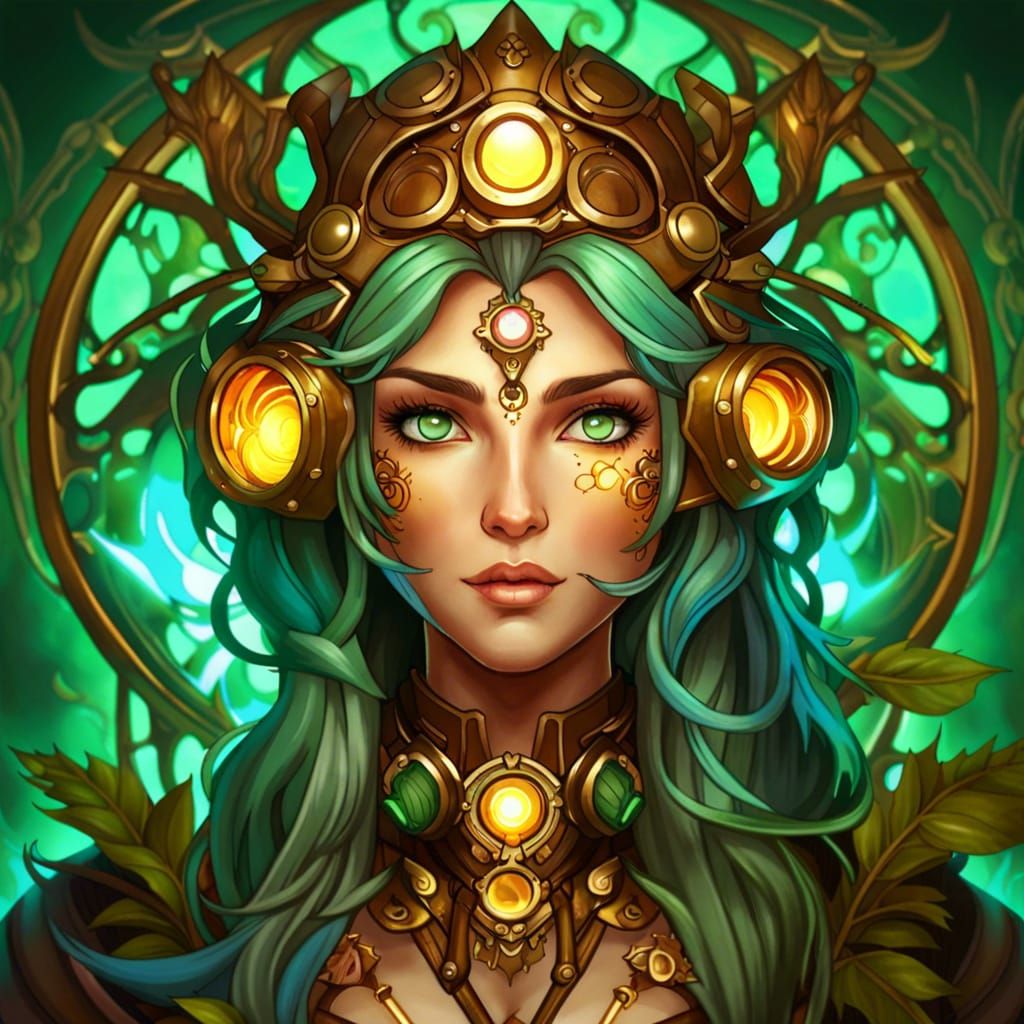 Biokinetic Steampunk Druid