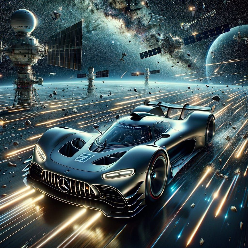 Mercedes AMG ONE Odyssey Through Space