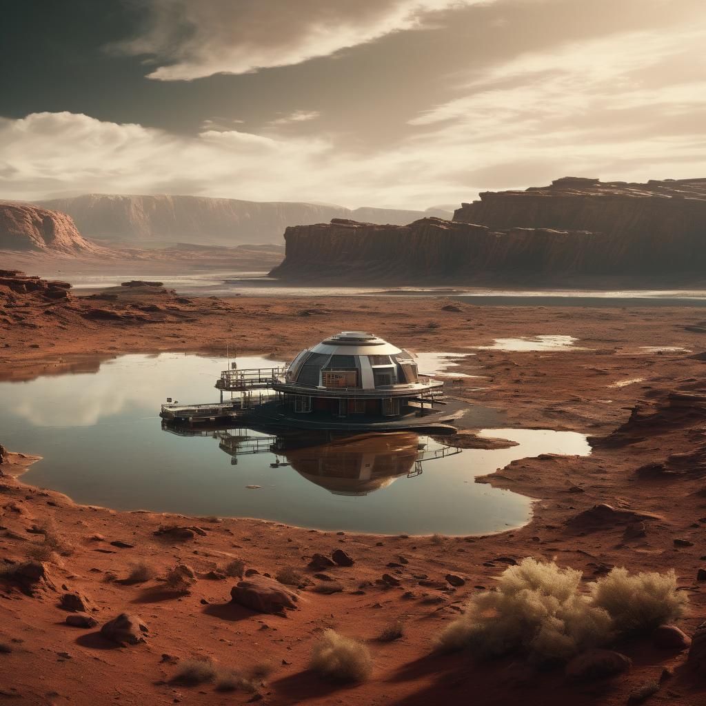 Mars Terraforming: Scientific Outpost on the Red Planet