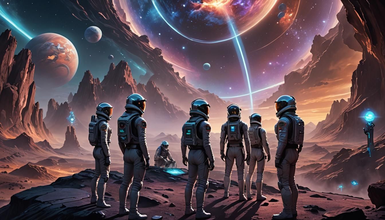 Space Explorers Investigate Alien Distress Signal