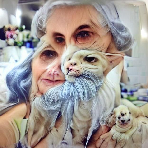 AI Image from a Blank Prompt