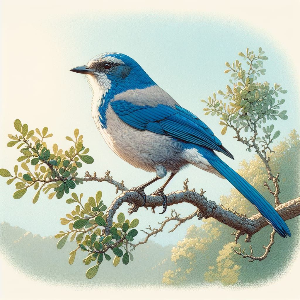 California Scrub Jay