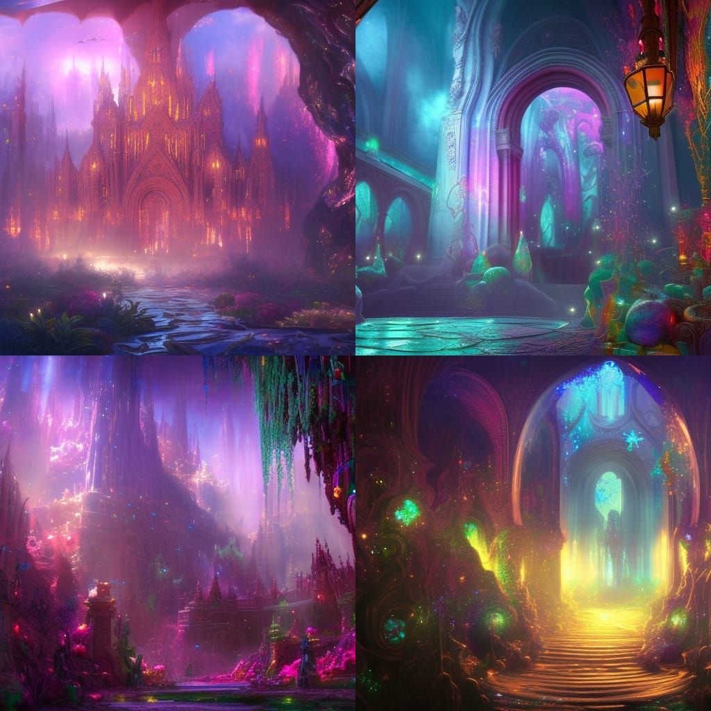 Sparkly Gates to Heaven: Weirdcore Fantasy