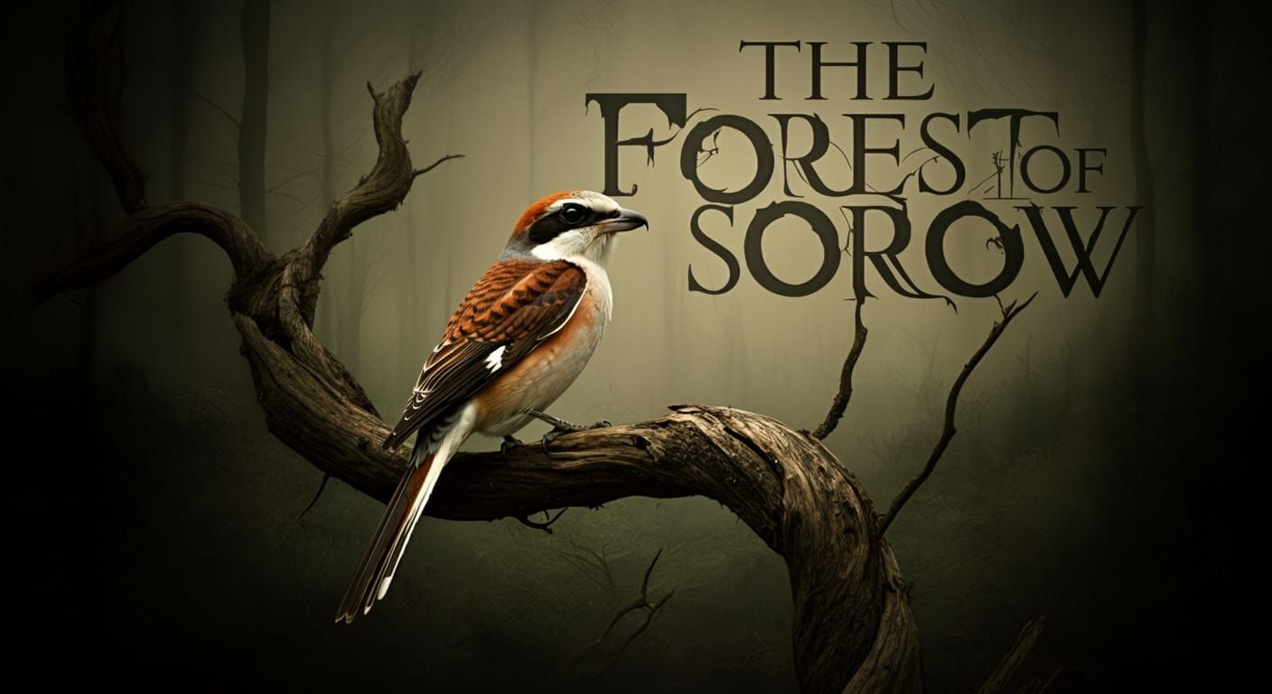 Loggerhead Shrike in the Forest of Sorrow